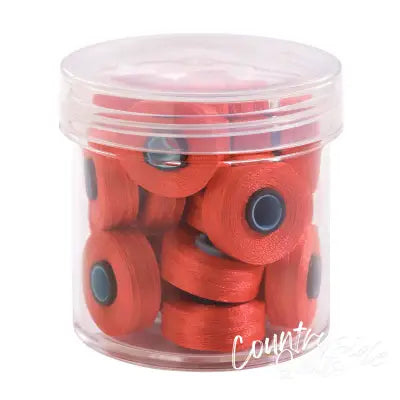 Magna-Glide Delights Style L 72yd Pre-wound Bobbins Cherry 20 Per Jar