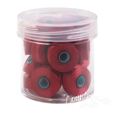 Magna-Glide Delights Style L 72yd Pre-wound Bobbins Garnet 20 Per Jar