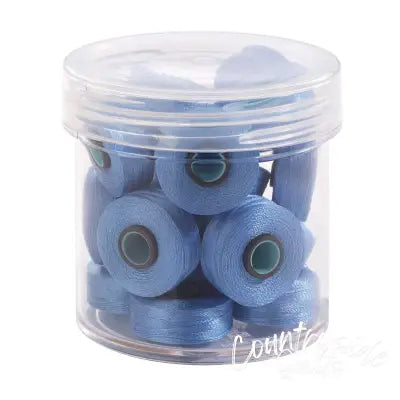 Magna-Glide Delights Style L 72yd Pre-wound Bobbins Hawaiian Blue 20 Per Jar