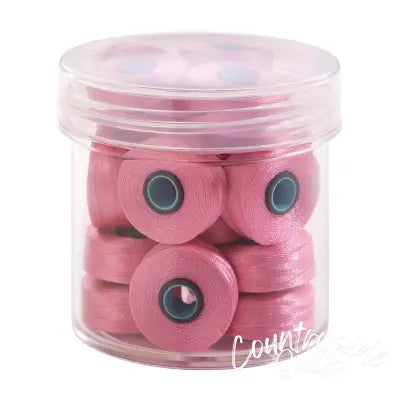 Magna-Glide Delights Style L 72yd Pre-wound Bobbins Pink 20 Per Jar