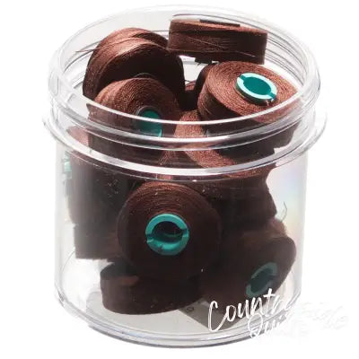 Magna-Glide Delights Style L 72yd Pre-wound Bobs Brunette 20 Per Jar