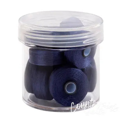 Magna-Glide Delights Style M 132yd Pre-wound Bobbins Bright Blue 10 Jar