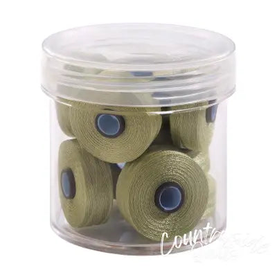 Magna-Glide Delights Style M 132yd Pre-wound Bobbins Celery 10 Jar
