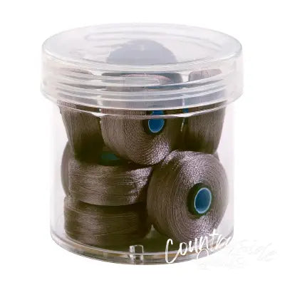 Magna-Glide Delights Style M 132yd Pre-wound Bobbins CG7 Cool Grey 7 10 Jar