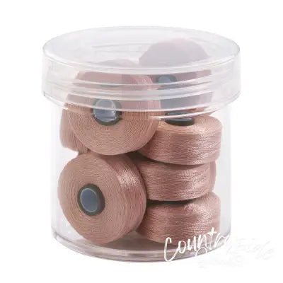 Magna-Glide Delights Style M 132yd Pre-wound Bobbins Chestnut 10 Jar