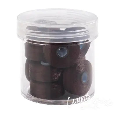 Magna-Glide Delights Style M 132yd Pre-wound Bobbins Dark Brown 10 Jar
