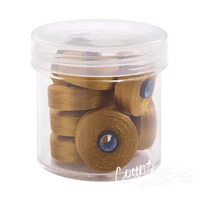 Magna-Glide Delights Style M 132yd Pre-wound Bobbins Honey Gold 10 Jar