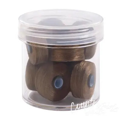 Magna-Glide Delights Style M 132yd Pre-wound Bobbins Leather 10 Jar