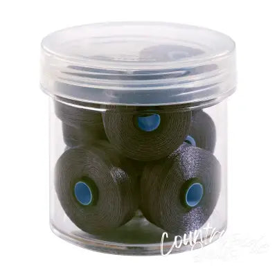 Magna-Glide Delights Style M 132yd Pre-wound Bobbins Medium Grey 10 Jar