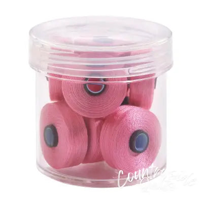 Magna-Glide Delights Style M 132yd Pre-wound Bobbins Pink 10 Jar