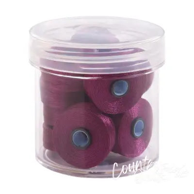 Magna-Glide Delights Style M 132yd Pre-wound Bobbins Violet 10 Jar