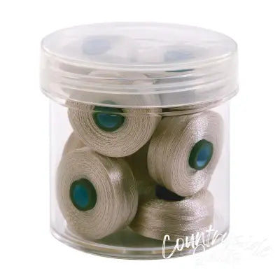 Magna-Glide Delights Style M 132yd Pre-wound Bobbins WG4 Warm Grey 4 10 Jar