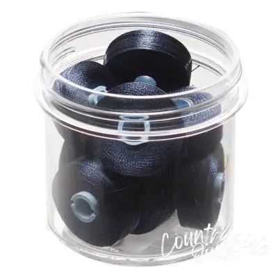 Magna-Glide Delights Style M Jumbo 132yd Pre-wound Bobbin Navy 10 Jar