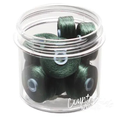 Magna-Glide Delights Style M Jumbo 132yd Pre-wound Bobbin Totem Green 10 Jar