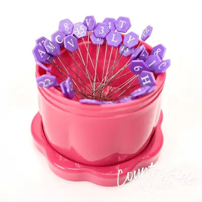 Magnetic Pin Cup Large Fortune Fuchsia
