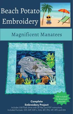 Magnificent Manatees Wall Hanging