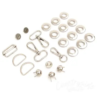 Magnolia Drawstring Bucket Bag Hardware Kit Nickel