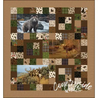 Majestic Animals Majestic Animals Panel Quilt Kit