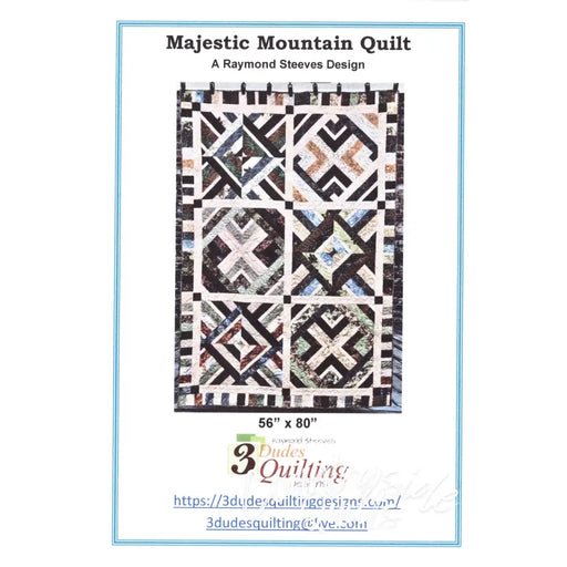 Majestic Mountain Quilt Pattern 739406408751