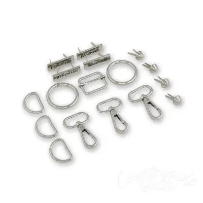 Making Bags: A Field Guide Book Hardware Kit Nickel