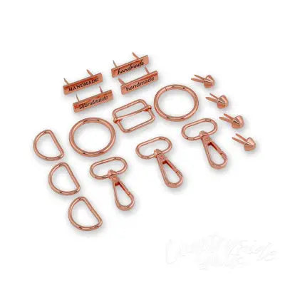 Making Bags: A Field Guide Book Hardware Kit Rose Gold