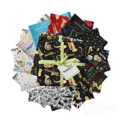 Making Music 12pc Fat Quarter Bundle
