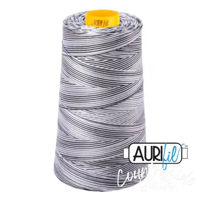 Mako Cotton 3-ply Longarm Thead 40wt 3280yds Licorice Twist