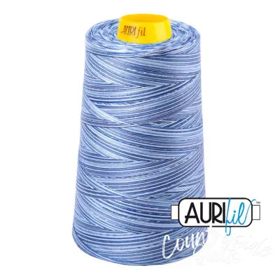 Mako Cotton 3-ply Longarm Thead 40wt 3280yds Storm at Sea