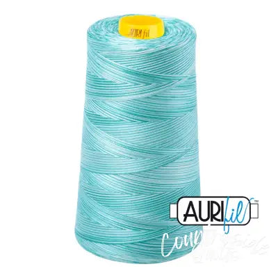 Mako Cotton 3-ply Longarm Thead 40wt 3280yds Turquoise Foam