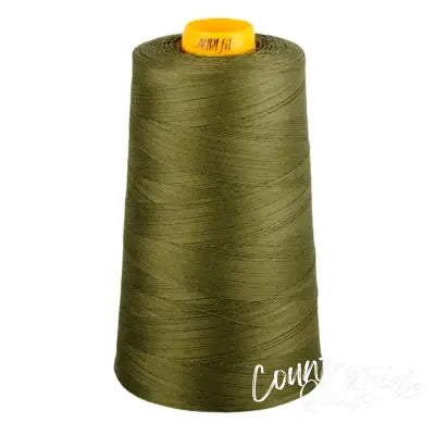 Mako Cotton 3-ply Longarm Thread 40wt 3280yds Army Green