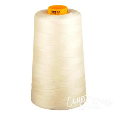 Mako Cotton 3-ply Longarm Thread 40wt 3280yds Chalk