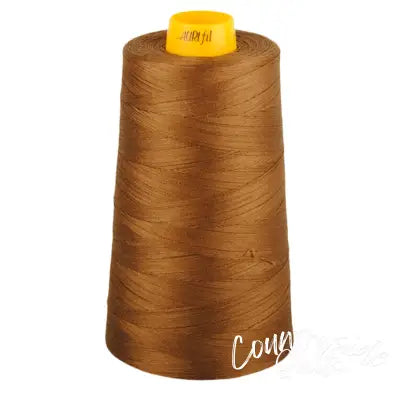 Mako Cotton 3-ply Longarm Thread 40wt 3280yds Dark Antique Gold
