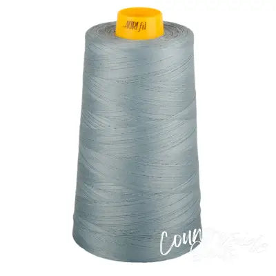 Mako Cotton 3-ply Longarm Thread 40wt 3280yds Light Blue Grey