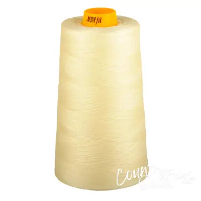Mako Cotton 3-ply Longarm Thread 40wt 3280yds Light Lemon