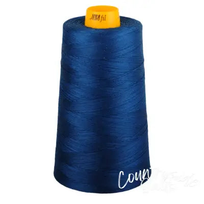 Mako Cotton 3-ply Longarm Thread 40wt 3280yds Medium Delft Blue