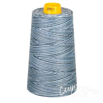 Mako Cotton 3-ply Longarm Thread 40wt 3280yds Stonewash Blues