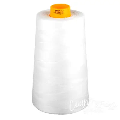 Mako Cotton 3-ply Longarm Thread 40wt 3280yds White