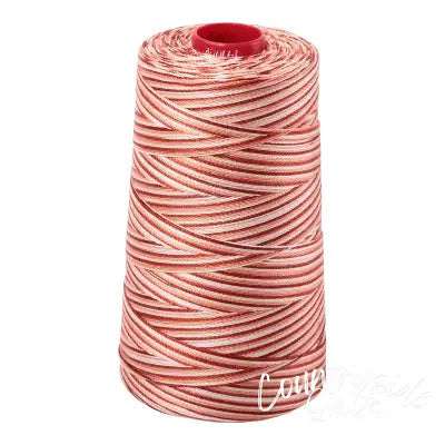 Mako Cotton Embroidery Thread 12wt 1931yd Variegated Cinnamon Sugar