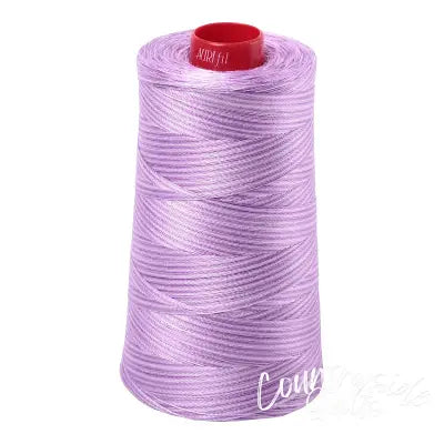 Mako Cotton Embroidery Thread 12wt 1931yd Variegated Fresh Lilac