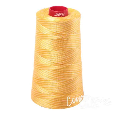 Mako Cotton Embroidery Thread 12wt 1931yd Variegated Golden Glow