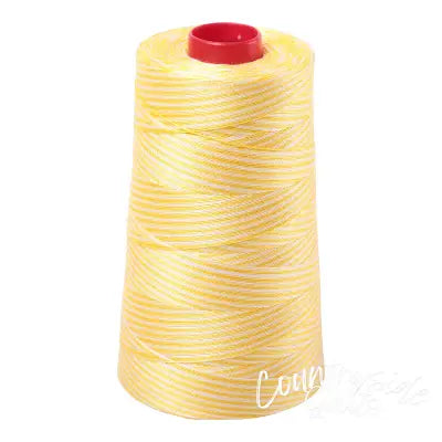 Mako Cotton Embroidery Thread 12wt 1931yd Variegated Lemon Ice