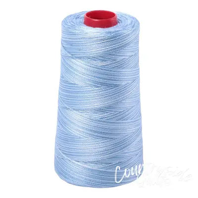 Mako Cotton Embroidery Thread 12wt 1931yd Variegated Stone Washed Denim