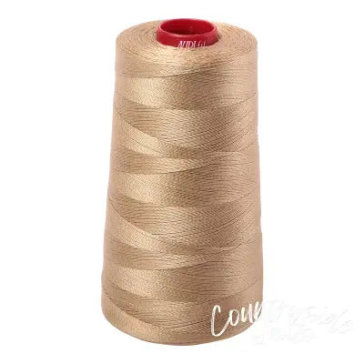 Mako Cotton Embroidery Thread 12wt 1931yds Blond Beige