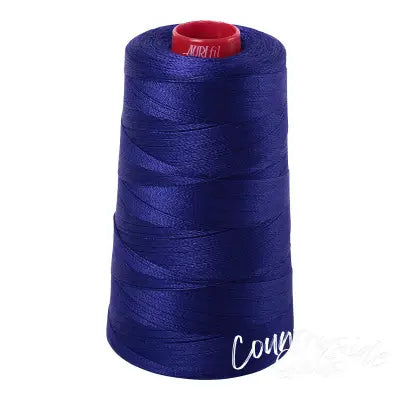Mako Cotton Embroidery Thread 12wt 1931yds Blue Violet