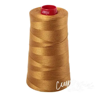 Mako Cotton Embroidery Thread 12wt 1931yds Brass
