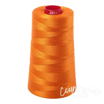 Mako Cotton Embroidery Thread 12wt 1931yds Bright Orange