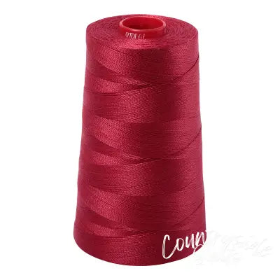 Mako Cotton Embroidery Thread 12wt 1931yds Burgundy
