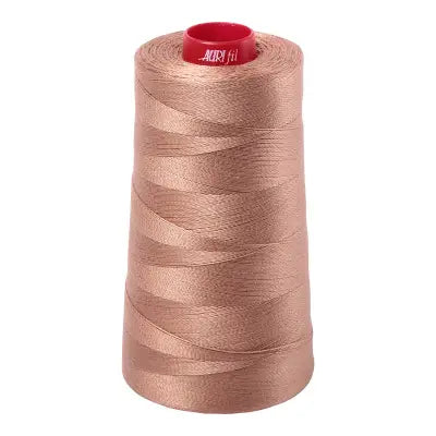 Mako Cotton Embroidery Thread 12wt 1931yds Café au Lait