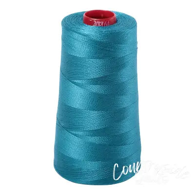 Mako Cotton Embroidery Thread 12wt 1931yds Dark Turquoise