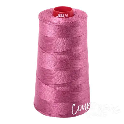 Mako Cotton Embroidery Thread 12wt 1931yds Dusty Rose